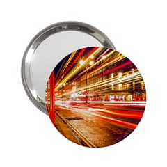 Telephone Box London Night 2 25  Handbag Mirrors by Uceng