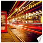 Telephone Box London Night Canvas 20  x 20  19 x19.27  Canvas - 1