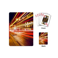 Telephone Box London Night Playing Cards Single Design (mini)