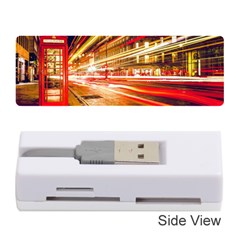 Telephone Box London Night Memory Card Reader (stick) by Uceng