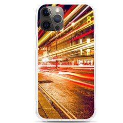 Telephone Box London Night Iphone 12 Pro Max Tpu Uv Print Case by Uceng