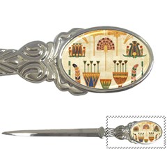 Egyptian Paper Papyrus Hieroglyphs Letter Opener by Vaneshop