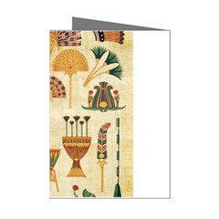 Egyptian Paper Papyrus Hieroglyphs Mini Greeting Cards (pkg Of 8)