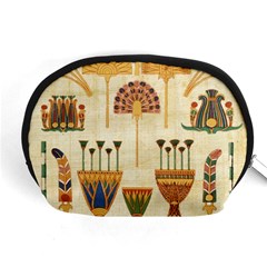 Egyptian Paper Papyrus Hieroglyphs Accessory Pouch (medium) by Vaneshop