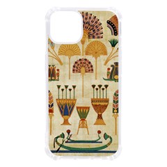 Egyptian Paper Papyrus Hieroglyphs Iphone 13 Tpu Uv Print Case