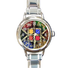 Fb9e6132-103b-4b96-af9a-0876c8fd7fcd 52d9a5da-4aa4-4d33-9cf4-486d48c5bb52 Round Italian Charm Watch