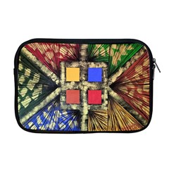 Acrylic Abstract Art Design  Apple Macbook Pro 17  Zipper Case by Rbudhiya