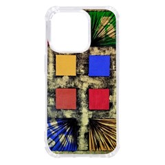 Acrylic Abstract Art Design  Iphone 14 Pro Tpu Uv Print Case