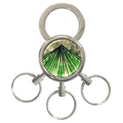 Acrylic Abstract Art Design  3-ring Key Chain by Rbudhiya