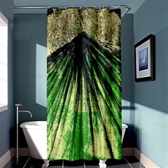 Acrylic Abstract Art Design  Shower Curtain 36  X 72  (stall) 