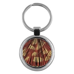 Acrylic Abstract Art Design  Key Chain (round) by Rbudhiya