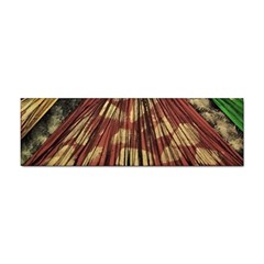 Acrylic Abstract Art Design  Sticker (bumper)