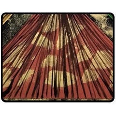 Acrylic Abstract Art Design  Two Sides Fleece Blanket (medium) by Rbudhiya