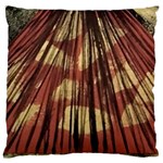 Acrylic abstract art design  Large Premium Plush Fleece Cushion Case (One Side) Front