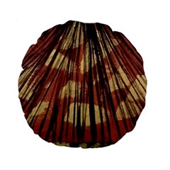 Acrylic Abstract Art Design  Standard 15  Premium Flano Round Cushions by Rbudhiya