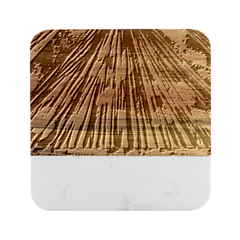 Acrylic Abstract Art Design  Marble Wood Coaster (square) by Rbudhiya