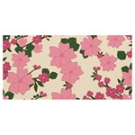 Floral Vintage Flowers Banner and Sign 8  x 4  Front