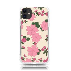 Floral Vintage Flowers Iphone 11 Tpu Uv Print Case