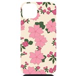 Floral Vintage Flowers iPhone 14 Plus Black UV Print Case Front