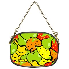 Fruit Food Wallpaper Chain Purse (one Side) by Dutashop