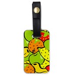 Fruit Food Wallpaper Luggage Tag (one side) Front