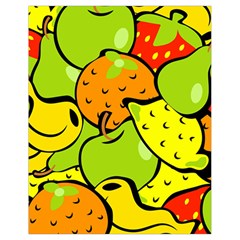 Fruit Food Wallpaper Drawstring Bag (small) by Dutashop