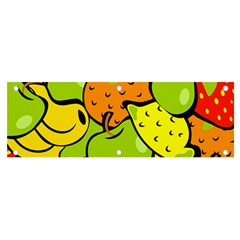 Fruit Food Wallpaper Banner And Sign 6  X 2  by Dutashop