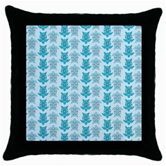 Sea Turtle Sea Animal Throw Pillow Case (black) by Dutashop