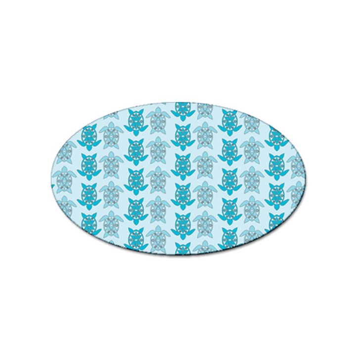 Sea Turtle Sea Animal Sticker Oval (100 pack)