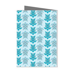 Sea Turtle Sea Animal Mini Greeting Cards (pkg Of 8)