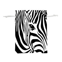 Animal Cute Pattern Art Zebra Lightweight Drawstring Pouch (m) by Amaryn4rt