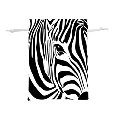 Animal Cute Pattern Art Zebra Lightweight Drawstring Pouch (l) by Amaryn4rt