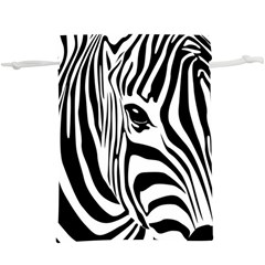 Animal Cute Pattern Art Zebra Lightweight Drawstring Pouch (xl) by Amaryn4rt