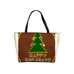 Art Deco Holiday Card Classic Shoulder Handbag by Amaryn4rt