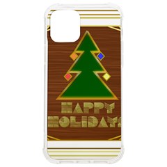 Art Deco Holiday Card Iphone 12/12 Pro Tpu Uv Print Case by Amaryn4rt