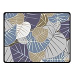 Ackground Leaves Desktop Two Sides Fleece Blanket (Small) 45 x34  Blanket Front