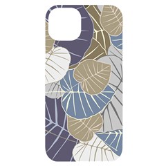 Ackground Leaves Desktop Iphone 14 Plus Black Uv Print Case by Amaryn4rt