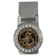 Dragon Pentagram Money Clips (cz)  by Amaryn4rt