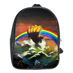 Rainbow Color School Bag (large) by uniart180623