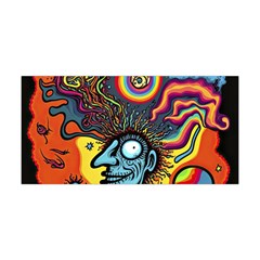 Hippie Rainbow Psychedelic Colorful Yoga Headband by uniart180623