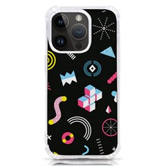 Memphis Design Seamless Pattern Iphone 14 Pro Tpu Uv Print Case