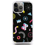 Memphis Design Seamless Pattern iPhone 13 Pro Max TPU UV Print Case Front