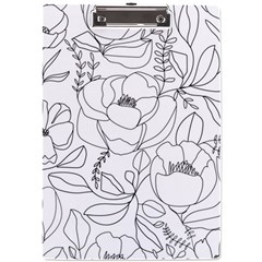 Contemporary-nature-seamless-pattern A4 Acrylic Clipboard by uniart180623