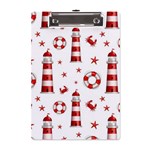 Nautical-seamless-pattern A5 Acrylic Clipboard Front