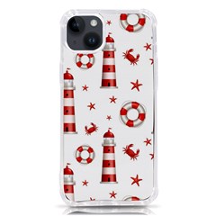 Nautical-seamless-pattern Iphone 14 Plus Tpu Uv Print Case