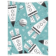 Cute-seamless-pattern-with-rocket-planets-stars Back Support Cushion