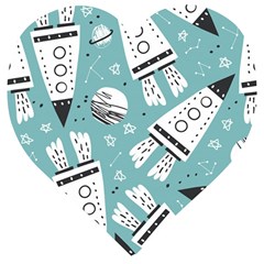 Cute-seamless-pattern-with-rocket-planets-stars Wooden Puzzle Heart