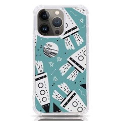 Cute-seamless-pattern-with-rocket-planets-stars Iphone 13 Pro Tpu Uv Print Case by uniart180623