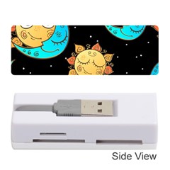 Seamless-pattern-with-sun-moon-children Memory Card Reader (stick) by uniart180623