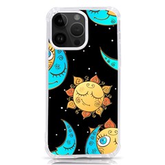 Seamless-pattern-with-sun-moon-children Iphone 14 Pro Max Tpu Uv Print Case